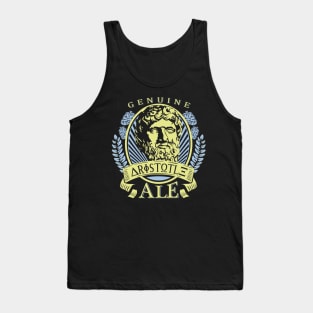 Aristotle Philosophy Beer Design Tank Top